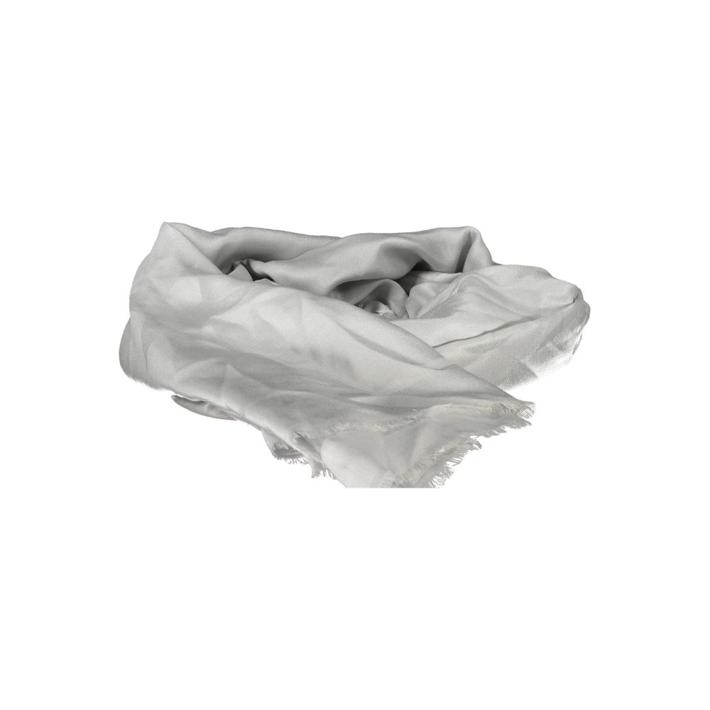 Gray Silk Scarf