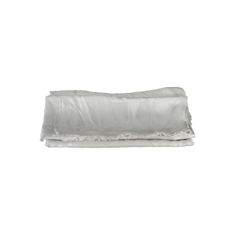 Gray Silk Scarf