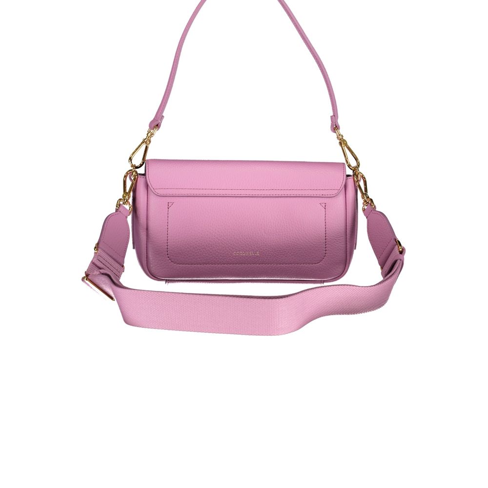 Purple Leather Handbag