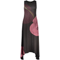 Black Polyester Casual Dress