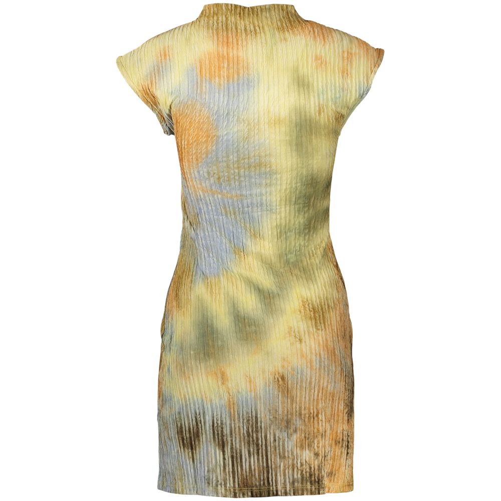 Green Polyester Casual Dress