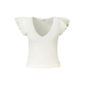 White Polyester T-Shirt