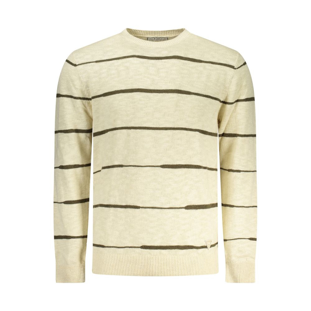 Beige Cotton Sweatshirt