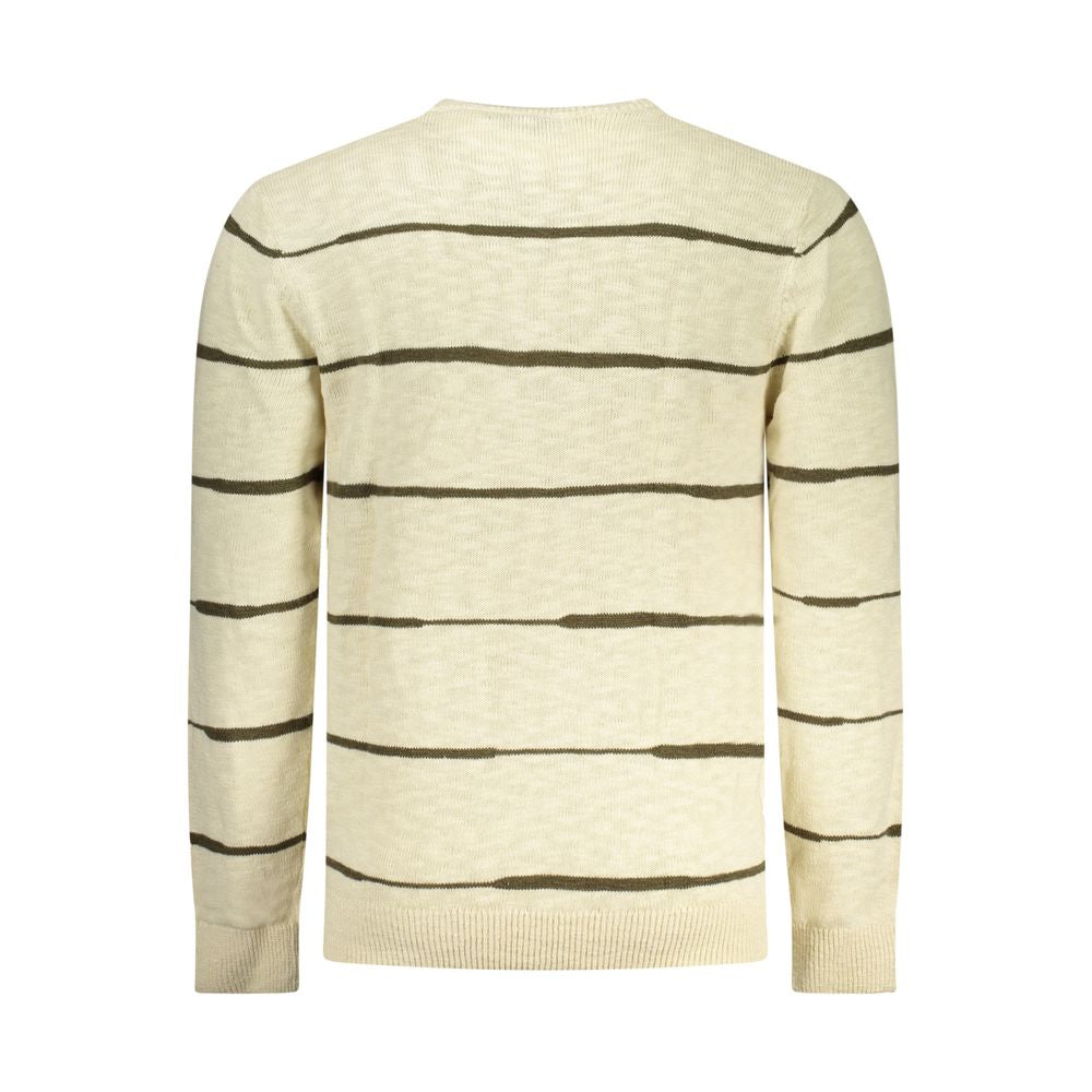 Beige Cotton Sweatshirt