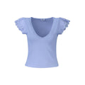 Blue Polyester T-Shirt