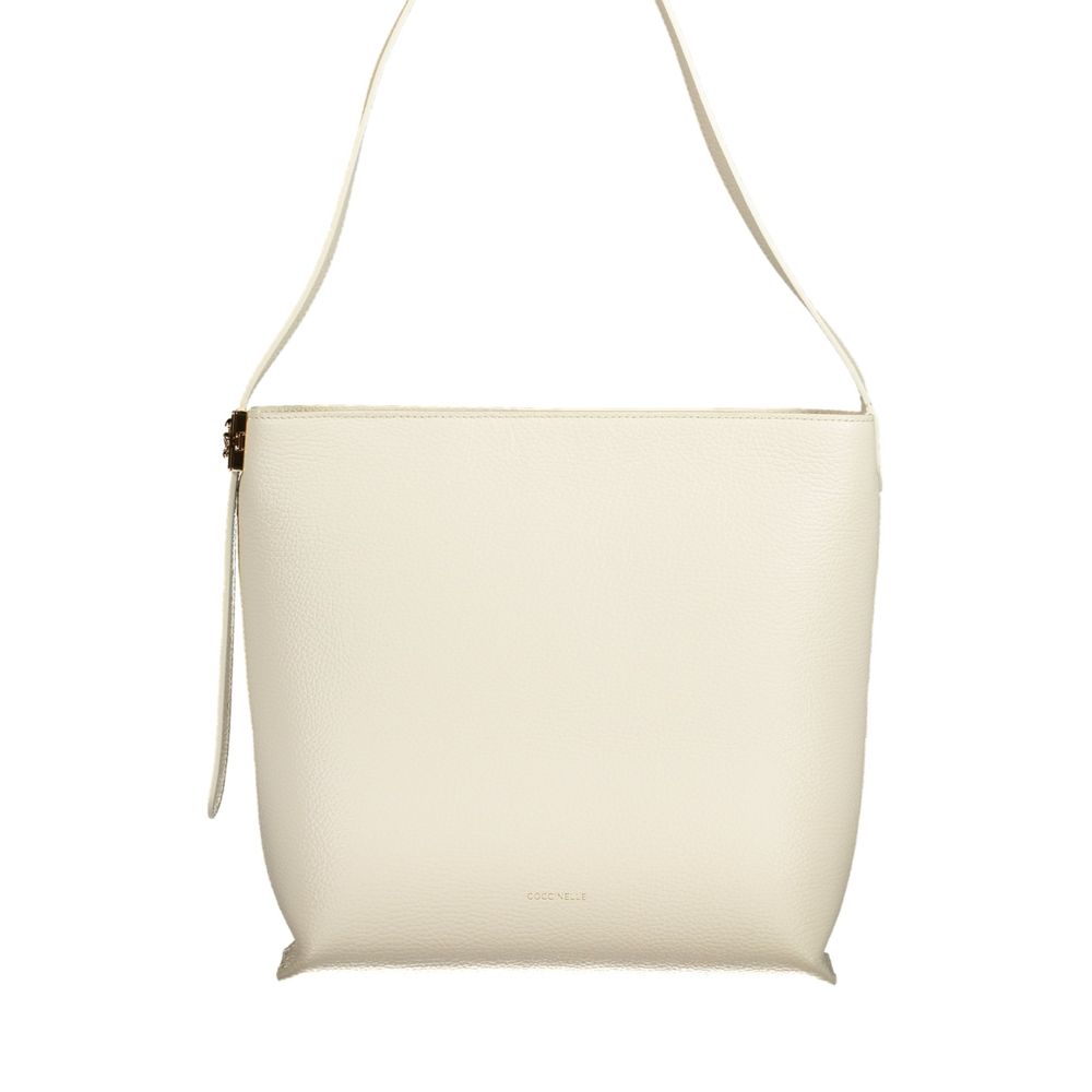 White Leather Handbag