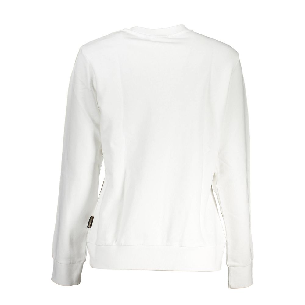 White Cotton Sweatshirt
