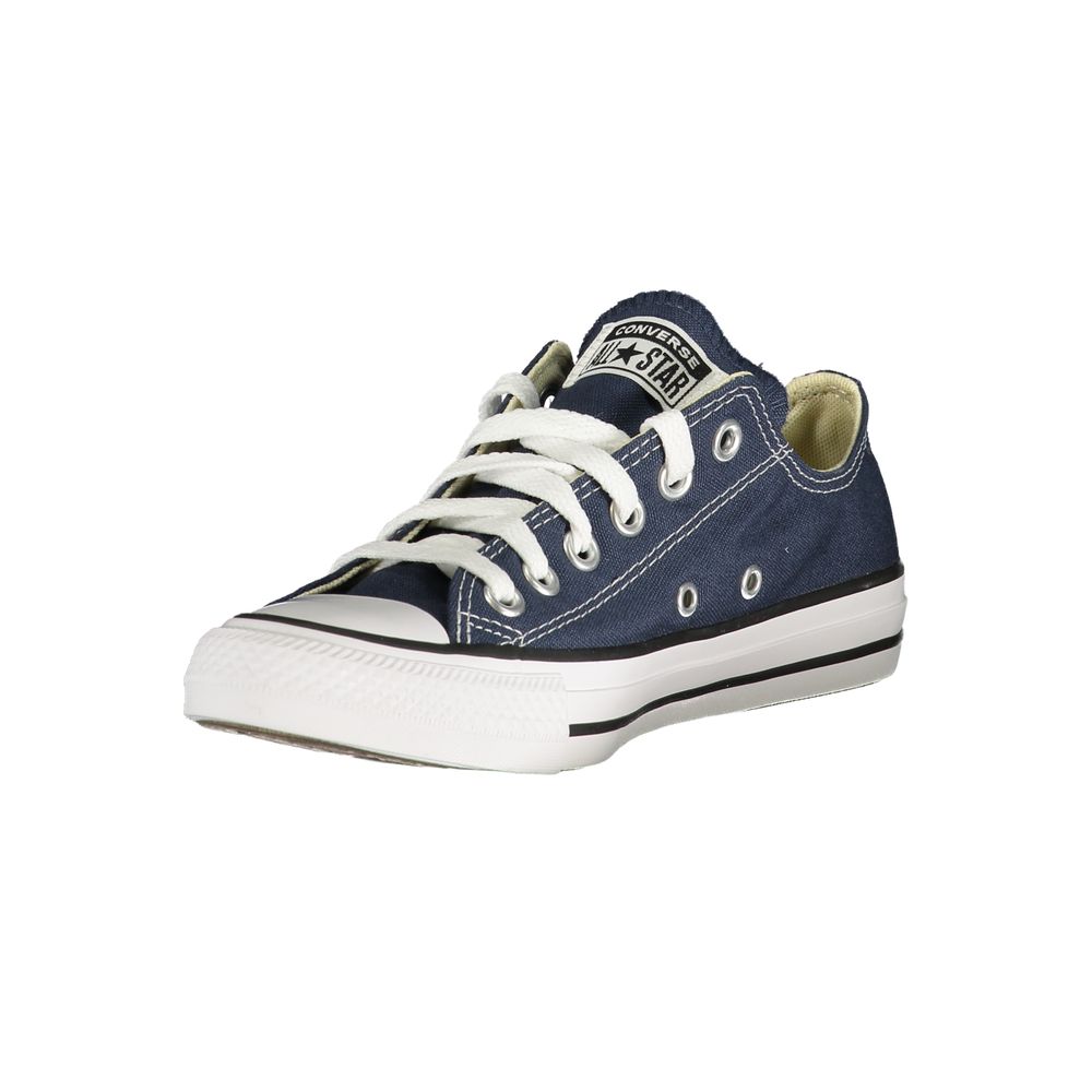 Blue Textile Athletic Sneakers