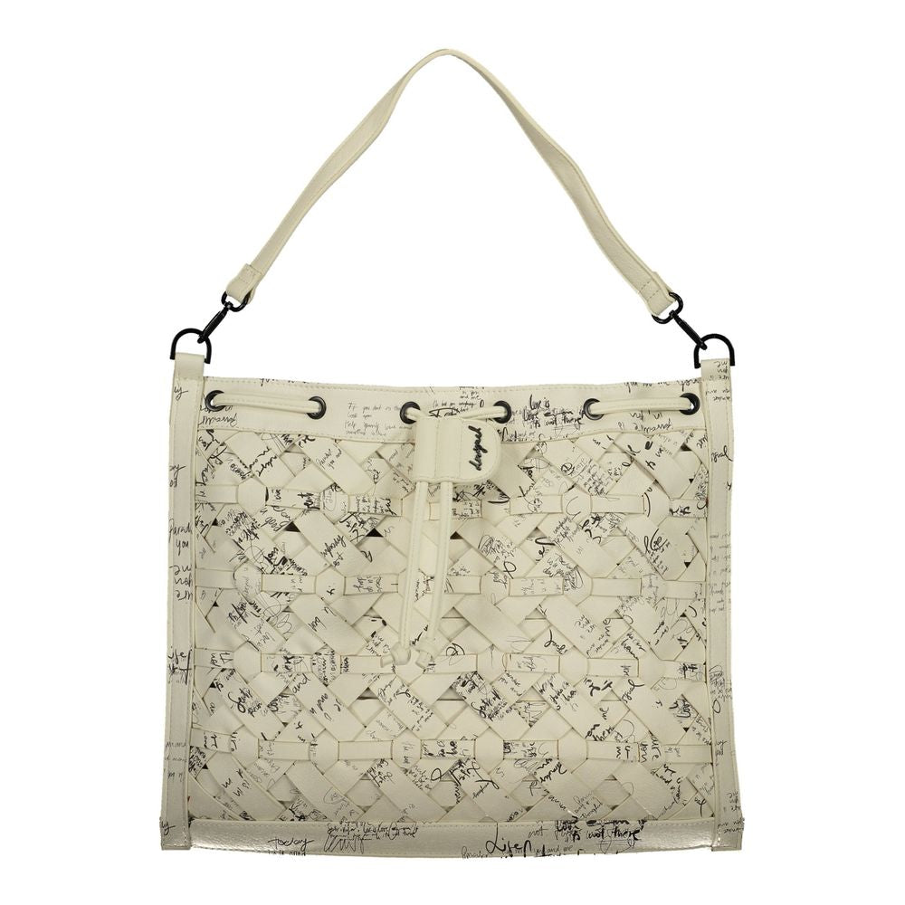 White Polyethylene Backpack