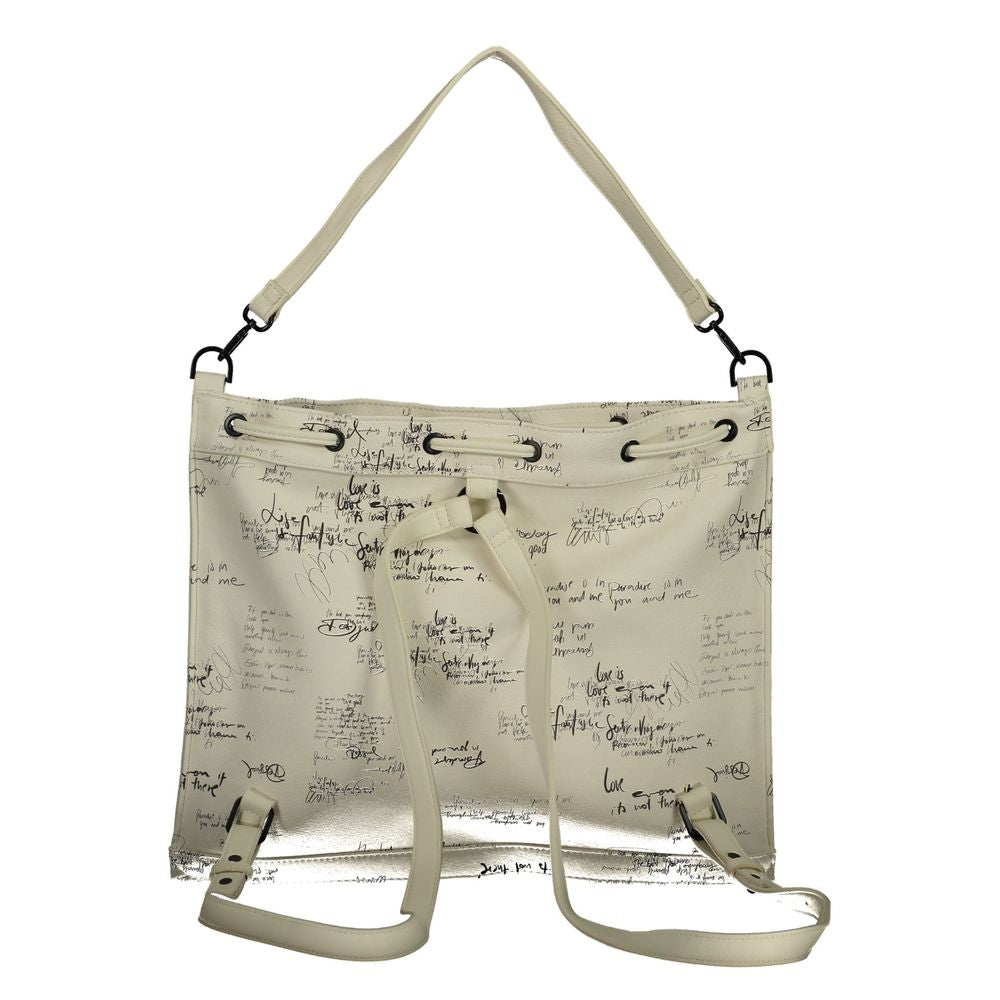 White Polyethylene Backpack