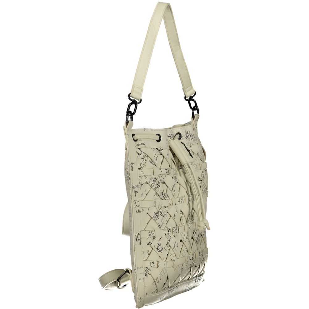 White Polyethylene Backpack