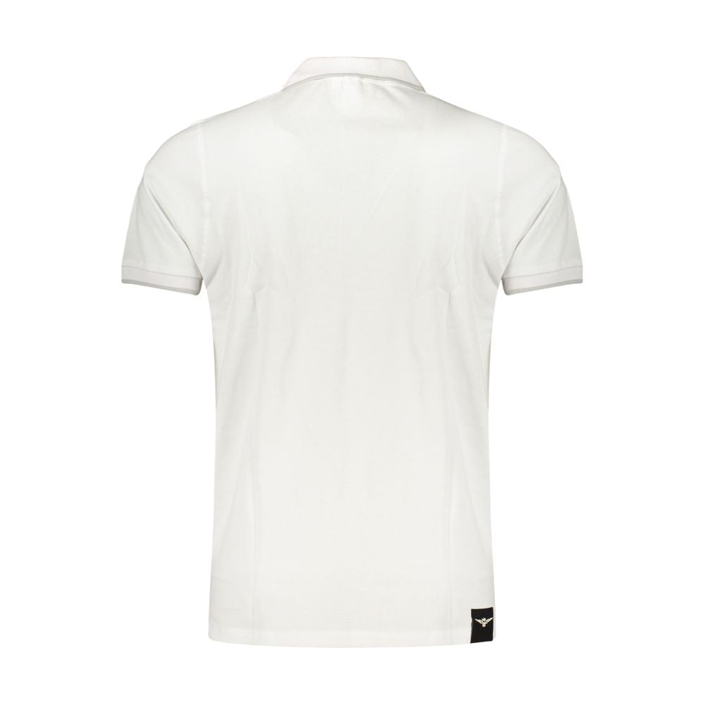 White Cotton Polo Shirt