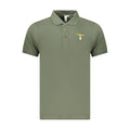 Green Cotton Polo Shirt