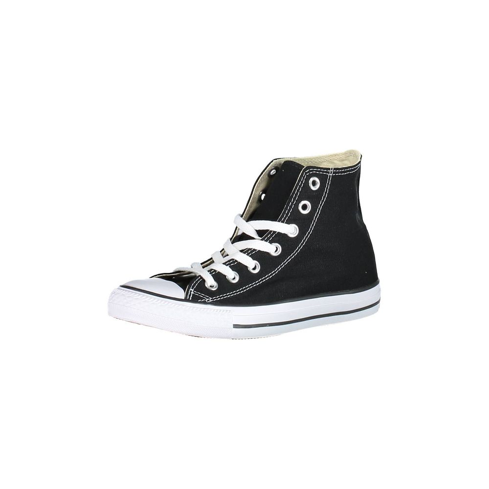 Black Textile Athletic Sneakers