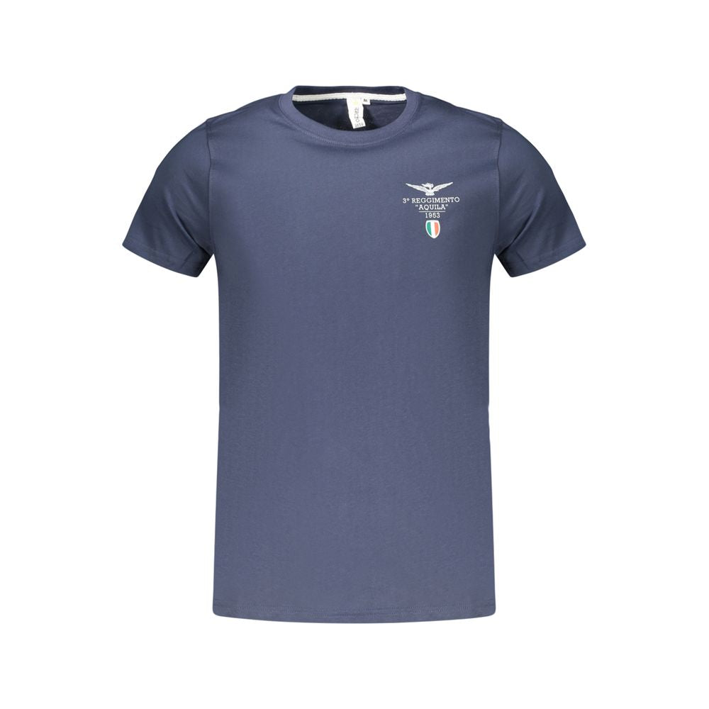 Blue Cotton T-Shirt