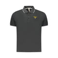 Black Cotton Polo Shirt