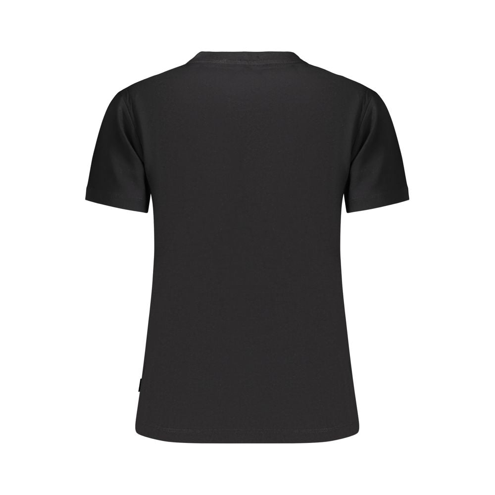 Black Cotton T-Shirt
