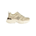 Beige Polyurethane Women's Sneaker
