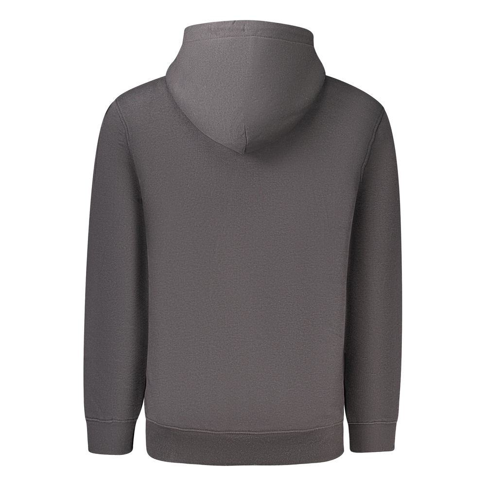Black Cotton Men's Sweatshirt