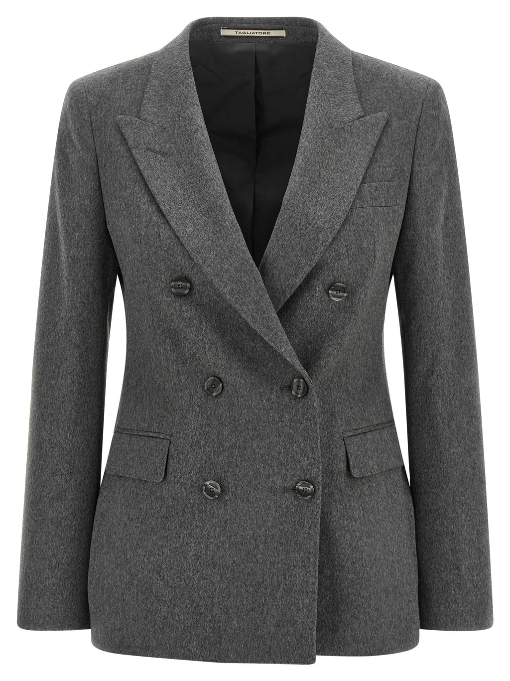 Gray Cashmere Blazer