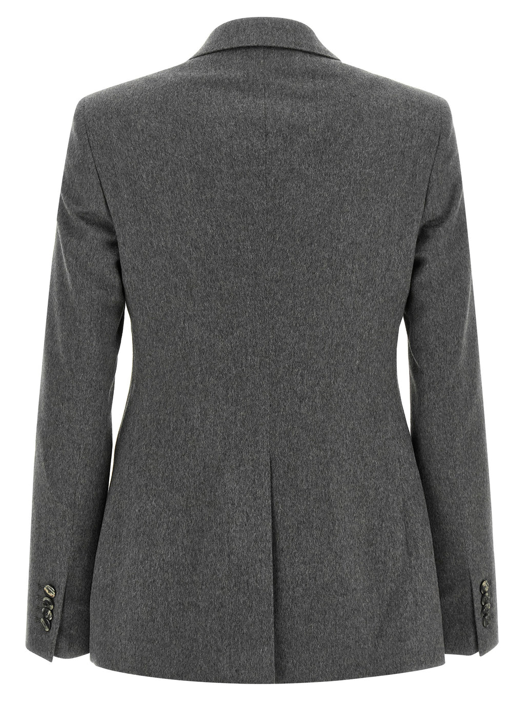 Gray Cashmere Blazer