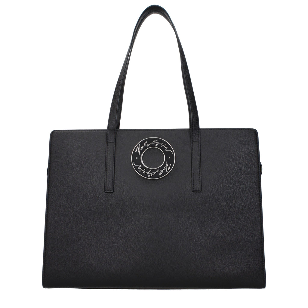 Black Leather Shoulder Bag