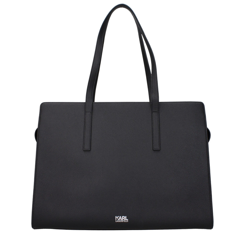 Black Leather Shoulder Bag