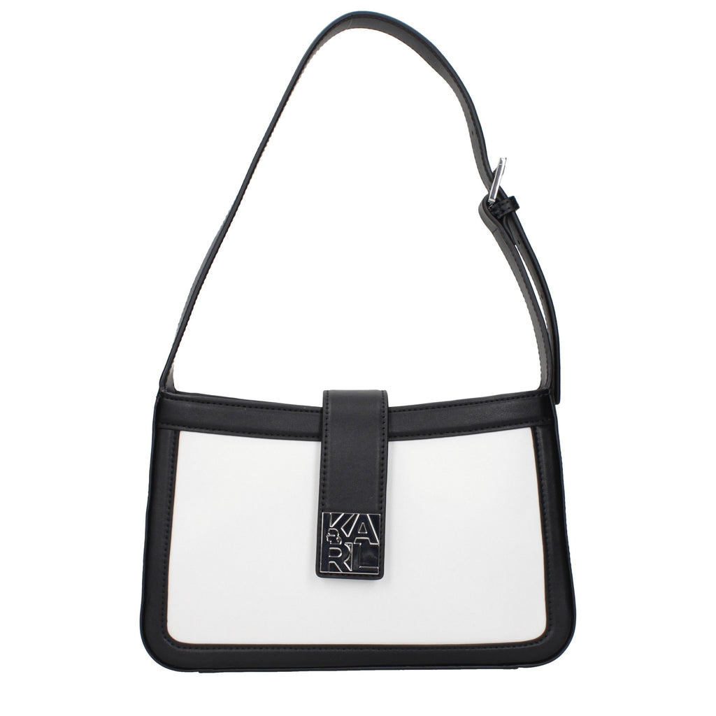 White Leather Shoulder Bag