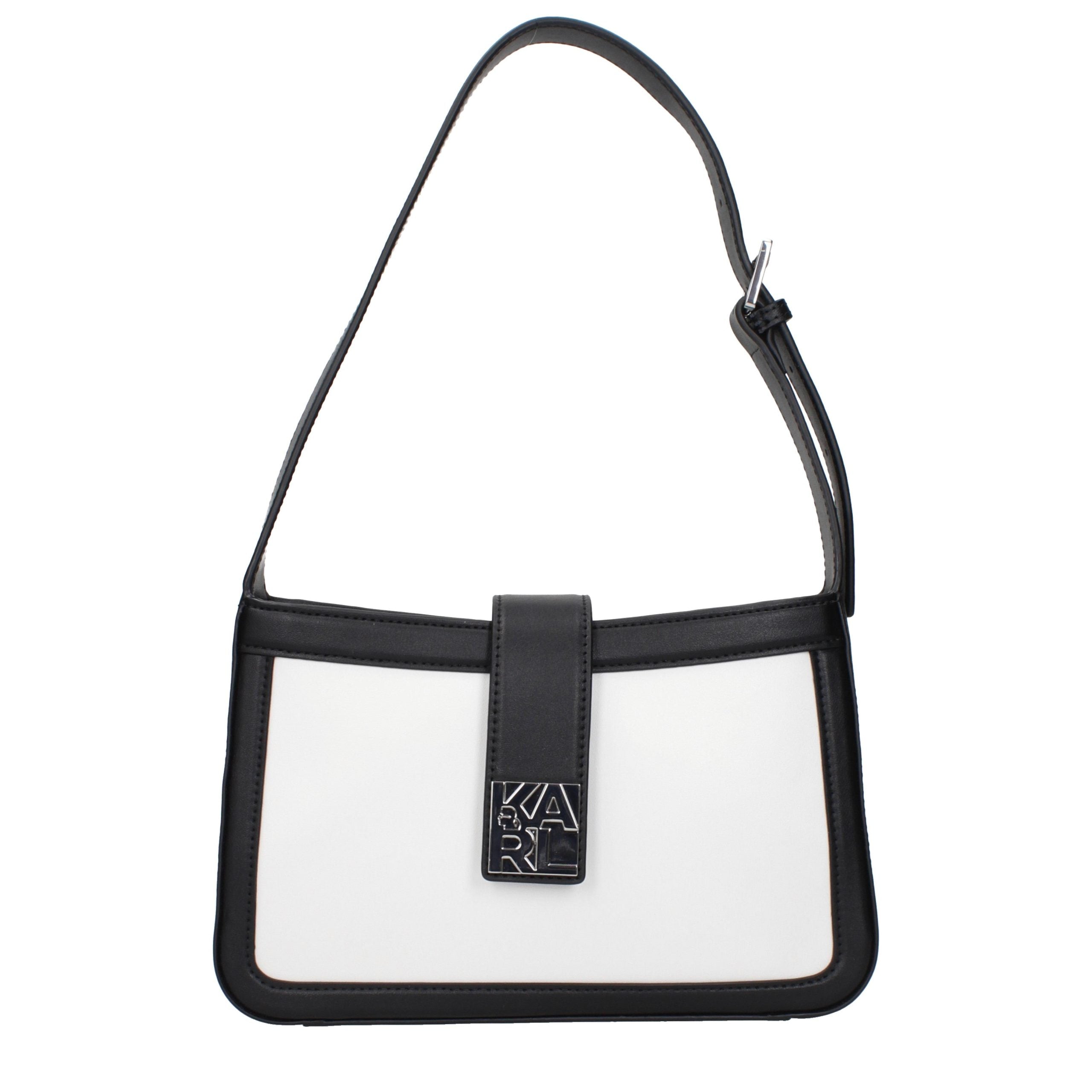 White Leather Shoulder Bag
