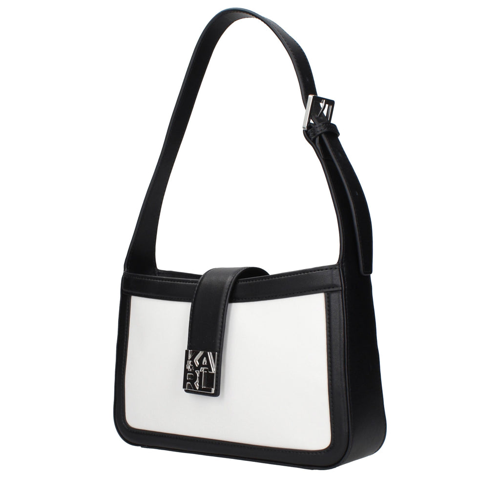 White Leather Shoulder Bag