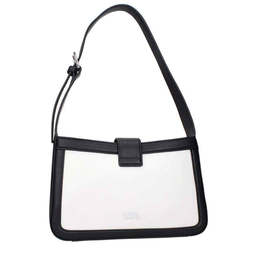 White Leather Shoulder Bag