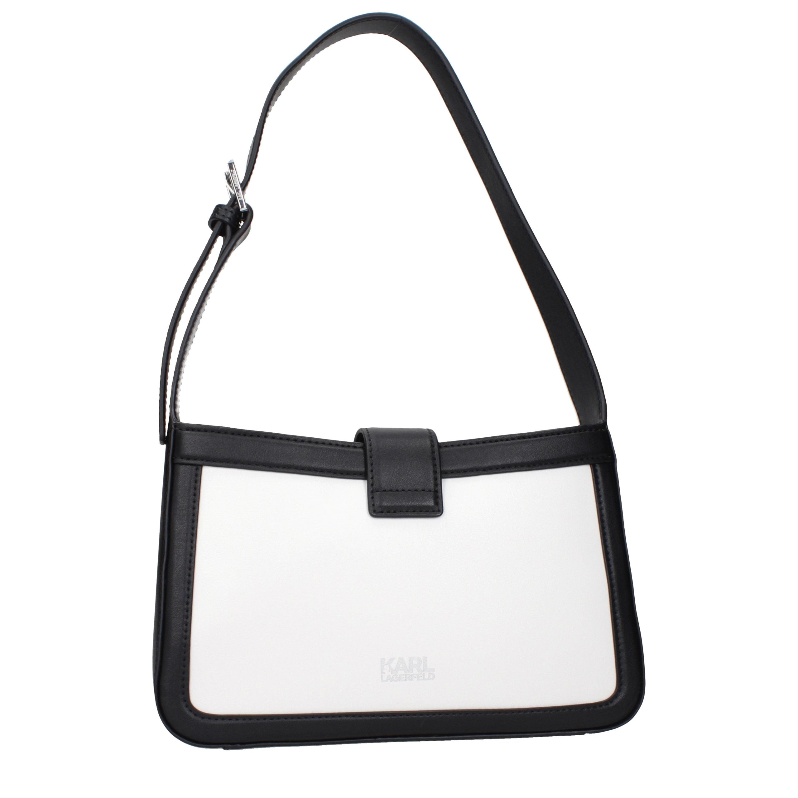 White Leather Shoulder Bag