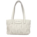 Gray Polyester Shoulder Bag