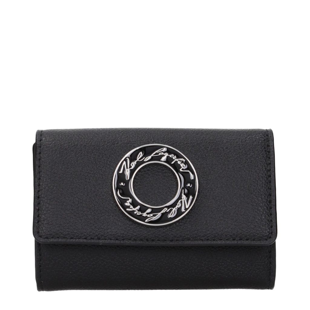 Black Polyester Wallet
