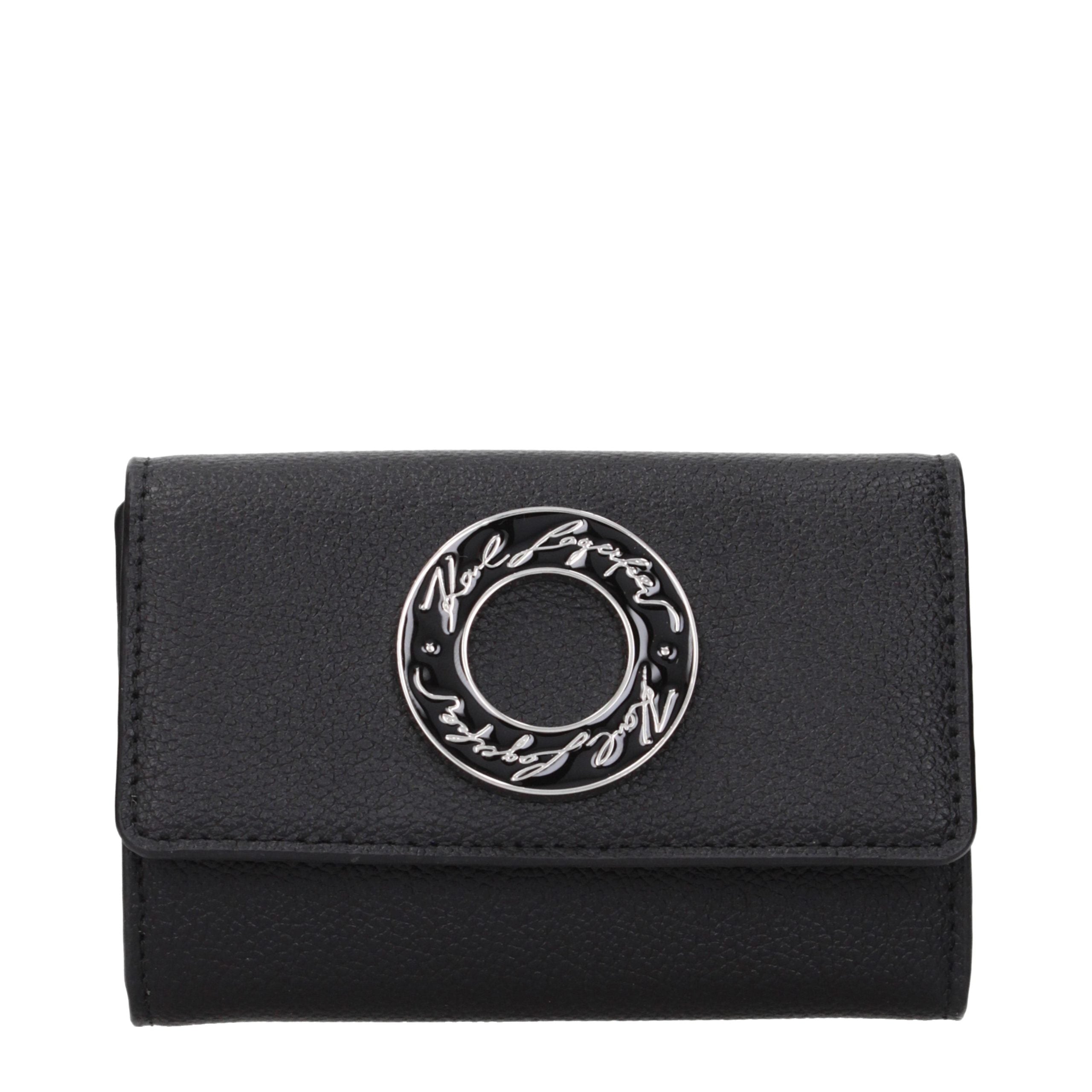 Black Polyester Wallet