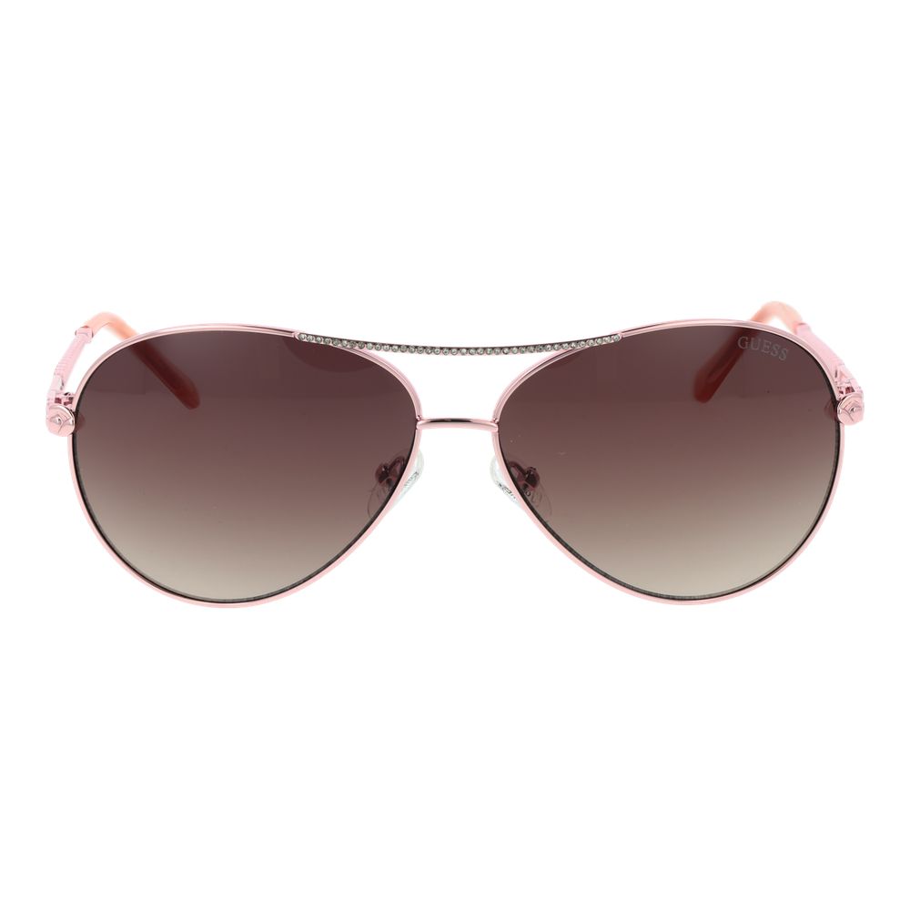 Pink Metal Sunglasses