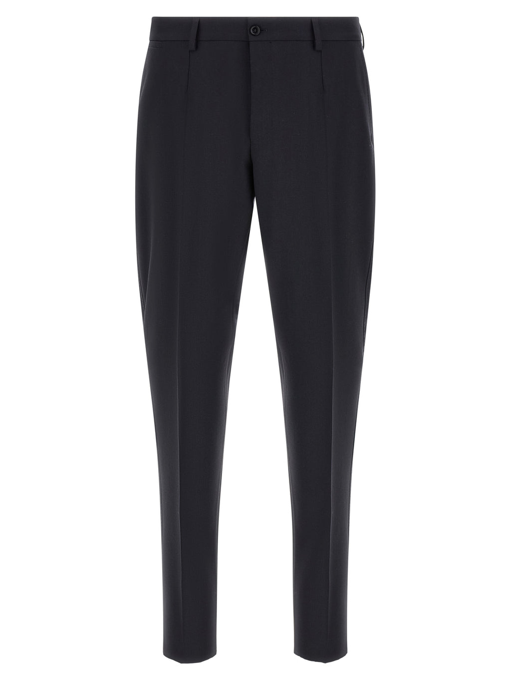 Blue Virgin Wool Two-Piece Suit