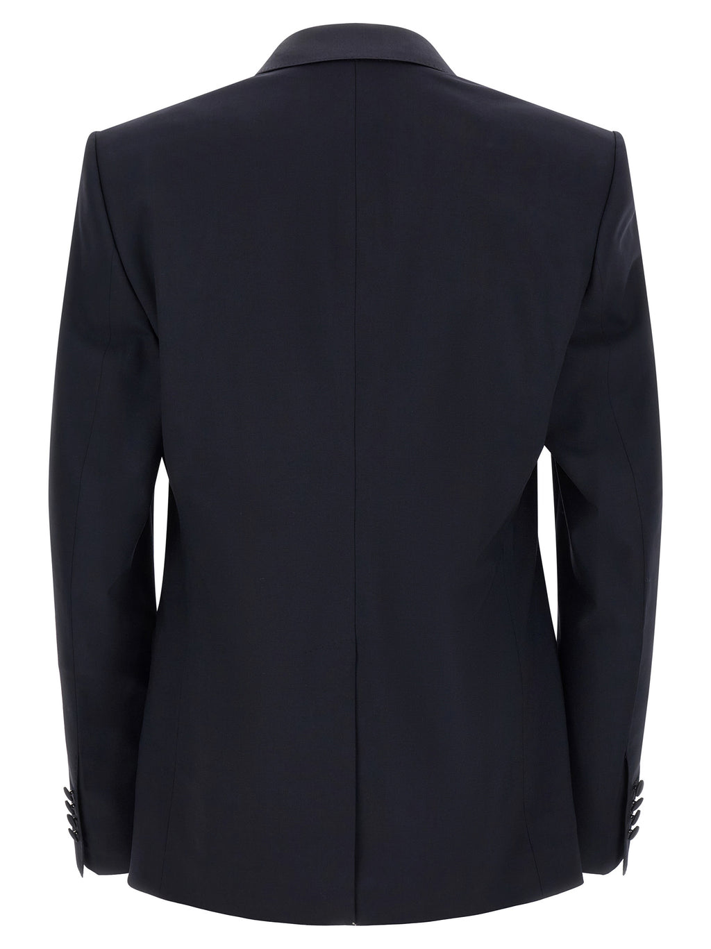 Blue Virgin Wool Two-Piece Suit