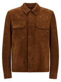 Brown Lamb Leather Leather Jacket