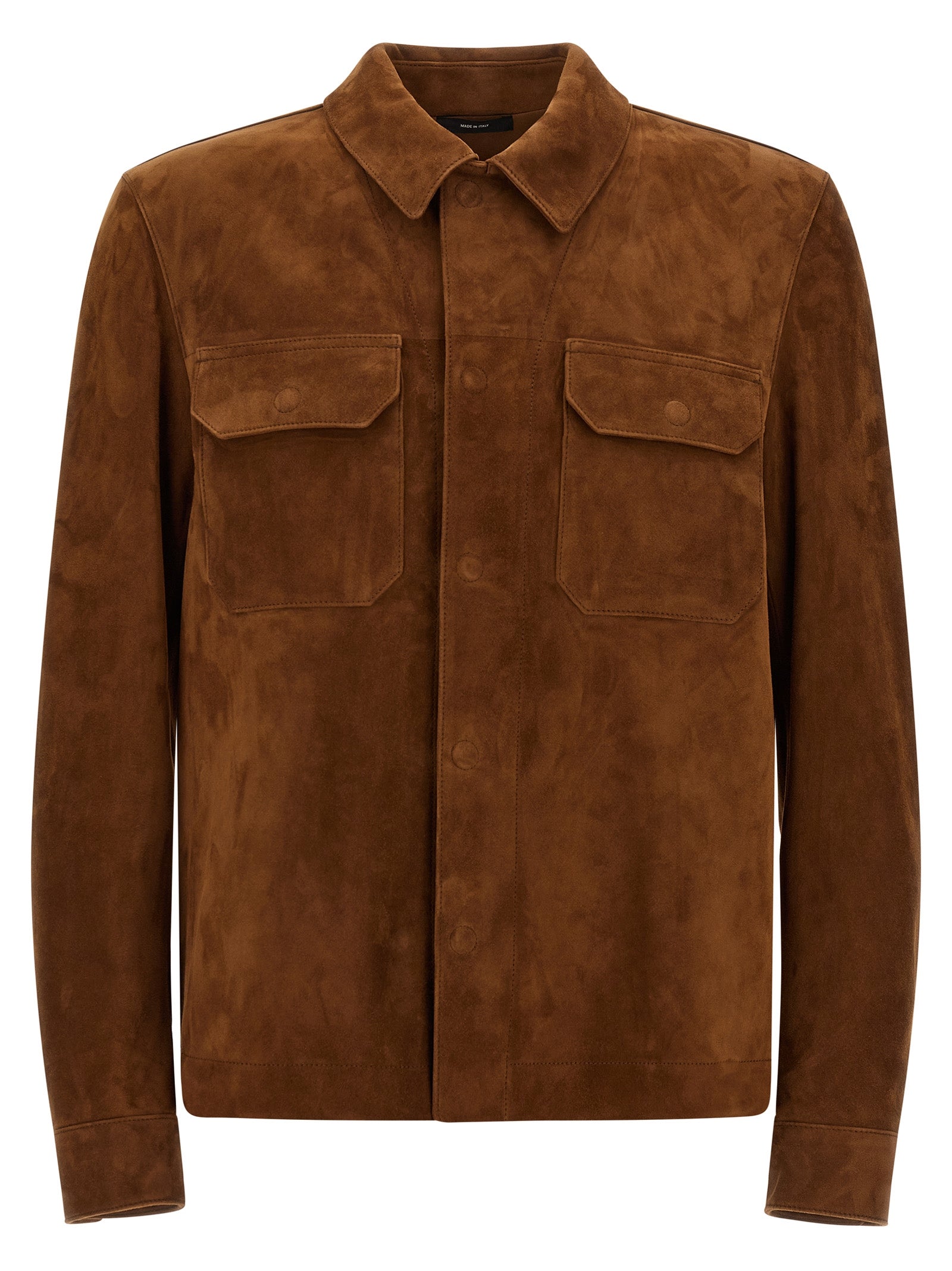 Brown Lamb Leather Leather Jacket