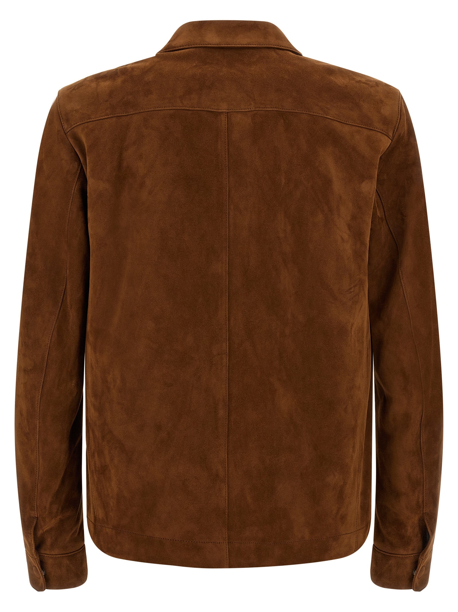 Brown Lamb Leather Leather Jacket