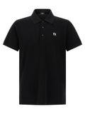Black Cotton Polo Shirt