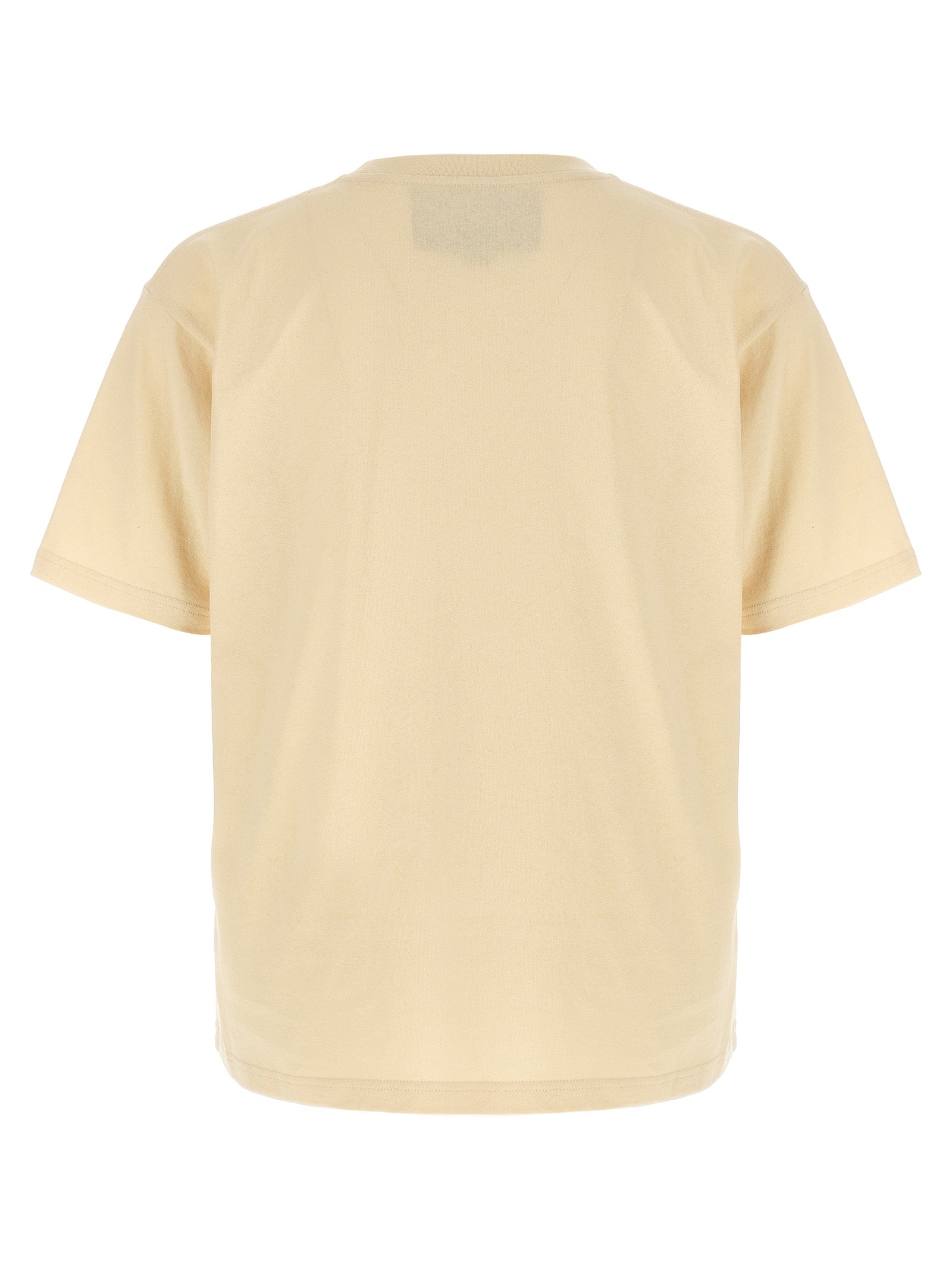 Beige Cotton T-Shirt