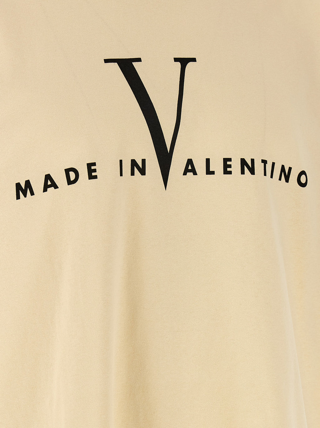 Beige Cotton T-Shirt