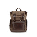 Brown Polyamide Backpack