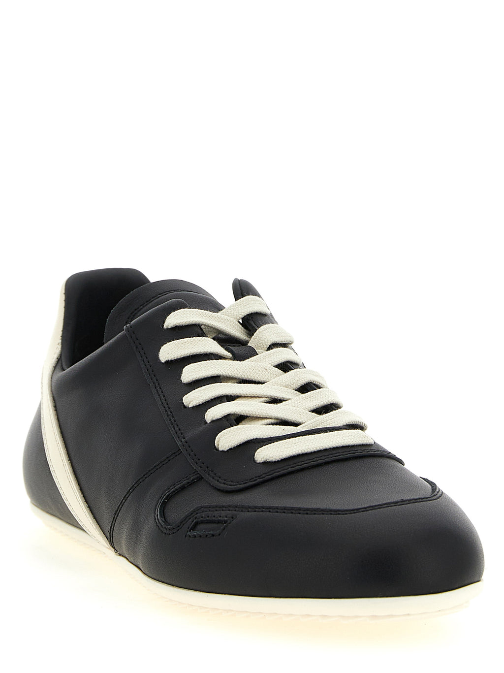 Bicolor Calfskin Low Top Sneakers