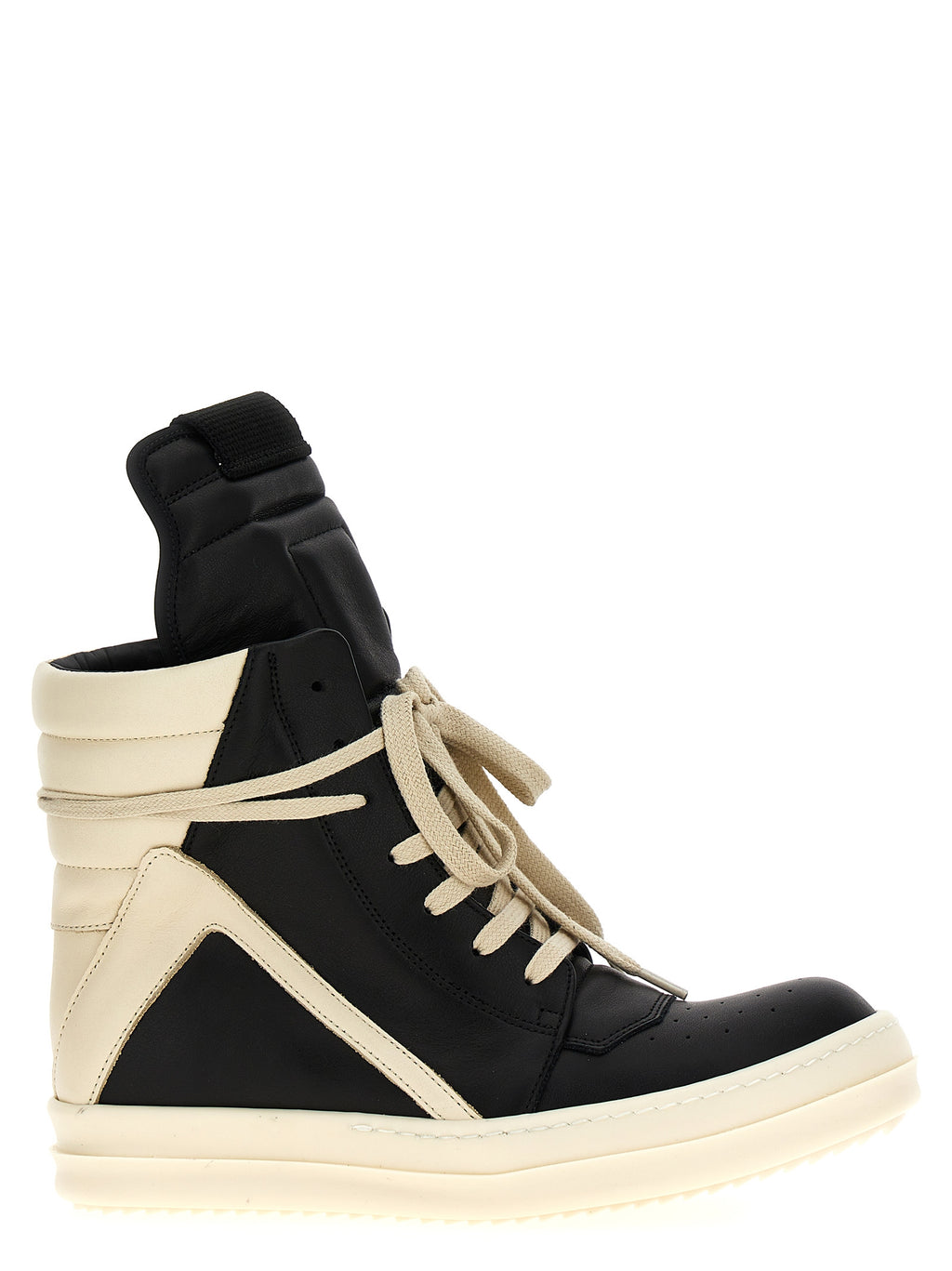 Bicolor Calfskin Athletic Sneakers