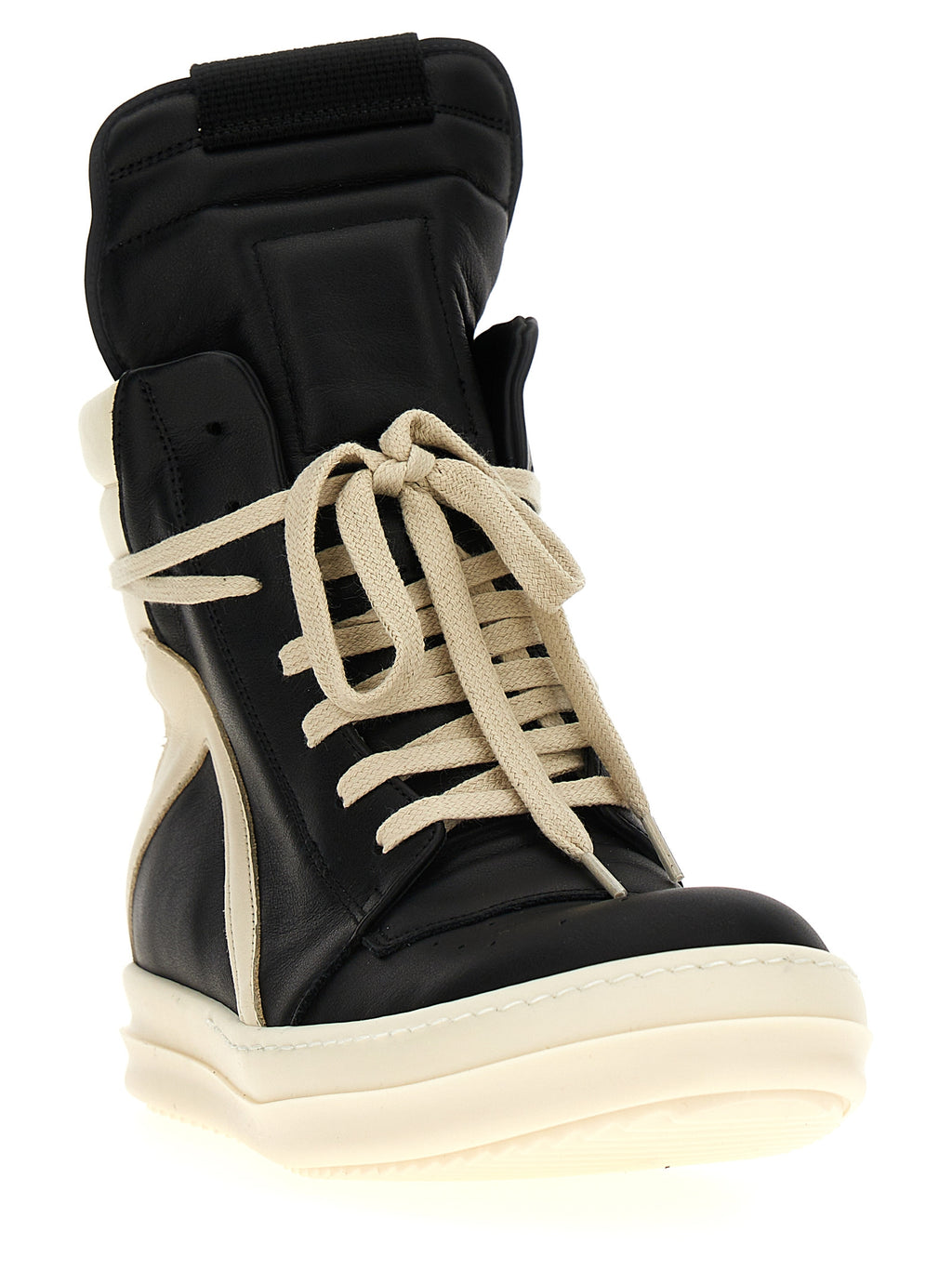 Bicolor Calfskin Athletic Sneakers