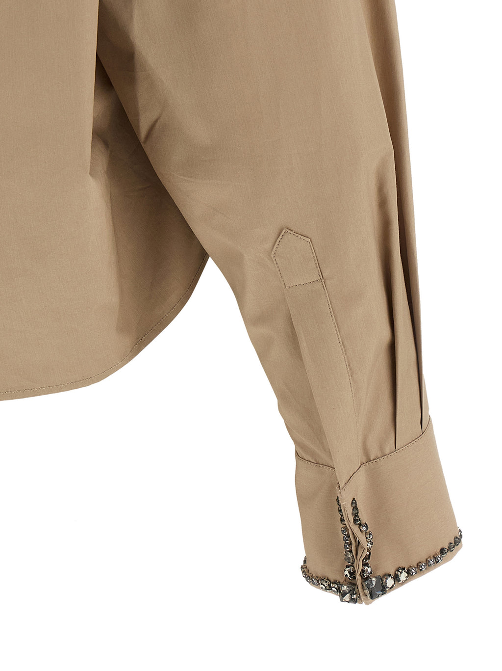 Beige Cotton Blouse
