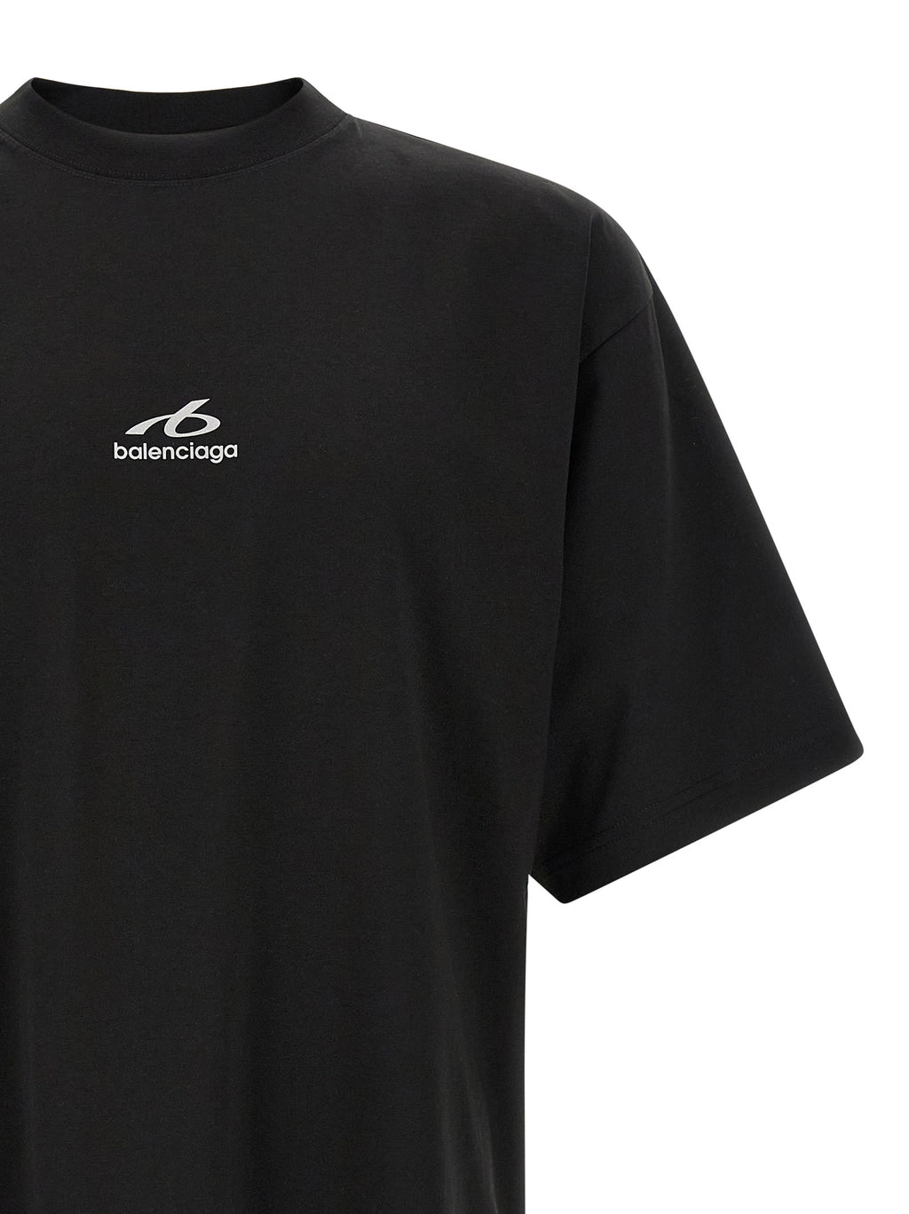 Black Cotton T-Shirt